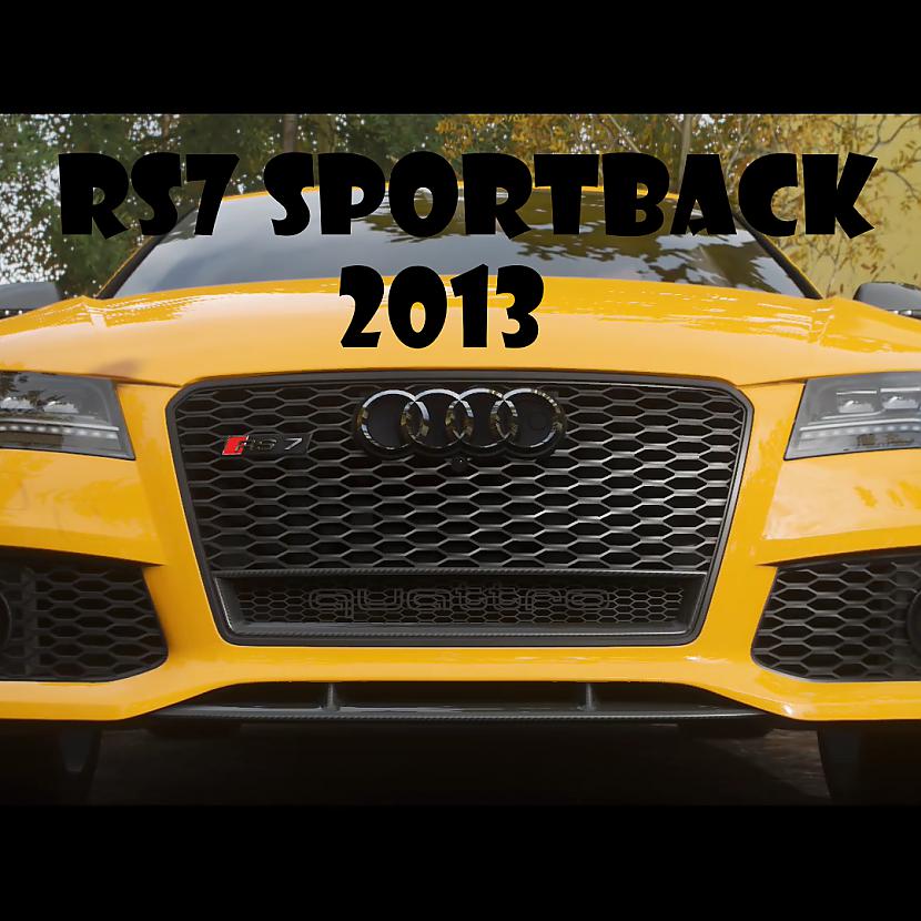  Autors: Fosilija Forza Horizon 4: Audi RS7 Sportback 2013
