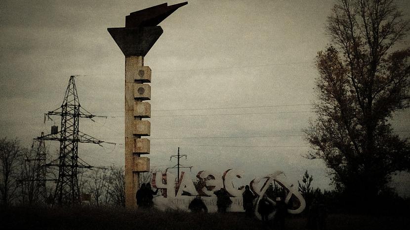 Braukājot pa elektrostacijas... Autors: Epicentrs Černobiļa. Izlūka stāsts