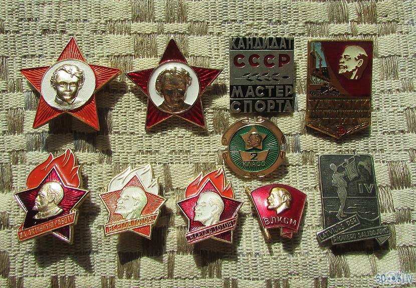  Autors: pyrathe Mana bērnības dienu kolekcija: PSRS laiku nozīmītes