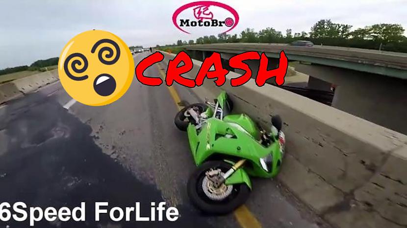 Attēls no videoklipa Autors: Matīss Bumbiers Pārgalvīgi motobraucēji nesavalda savu spēkratu un avarē!