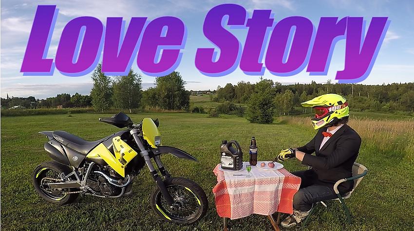 Supermoto romantika