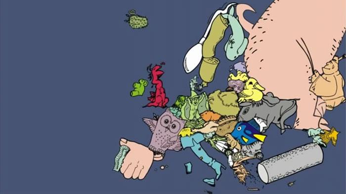 Un te visa Eiropas karte Autors: matilde VIDEO ⟩ Kam līdzinās katra Eiropas valsts kontūra?