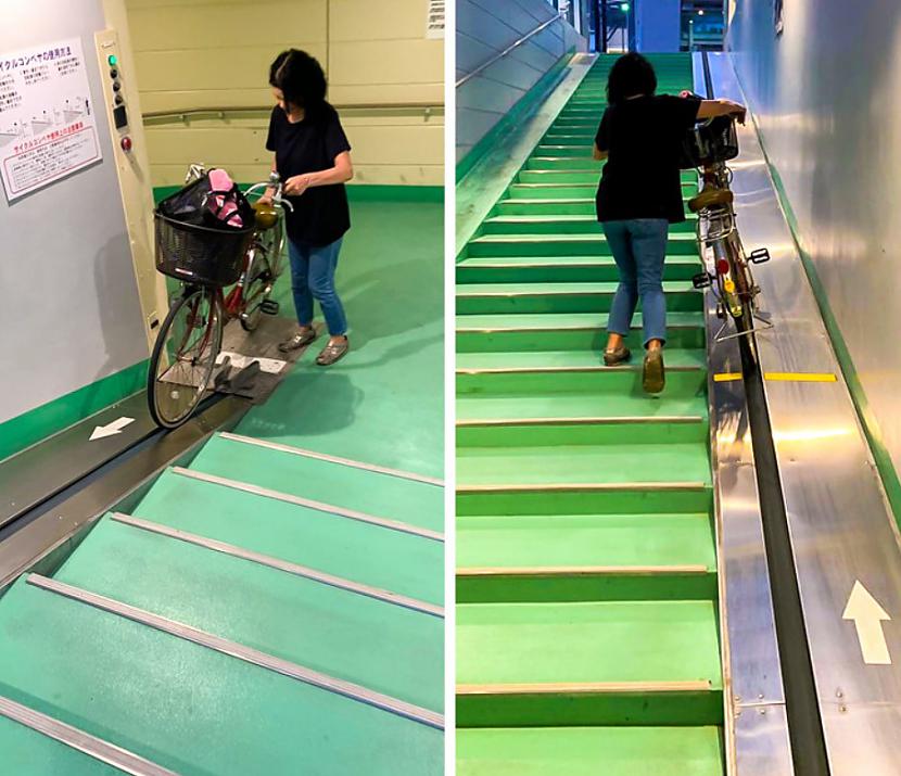 Dažos metro kāpnēm maliņā ir... Autors: The Diāna 17 iemesli, kāpēc Japāna ir dīvaina zeme