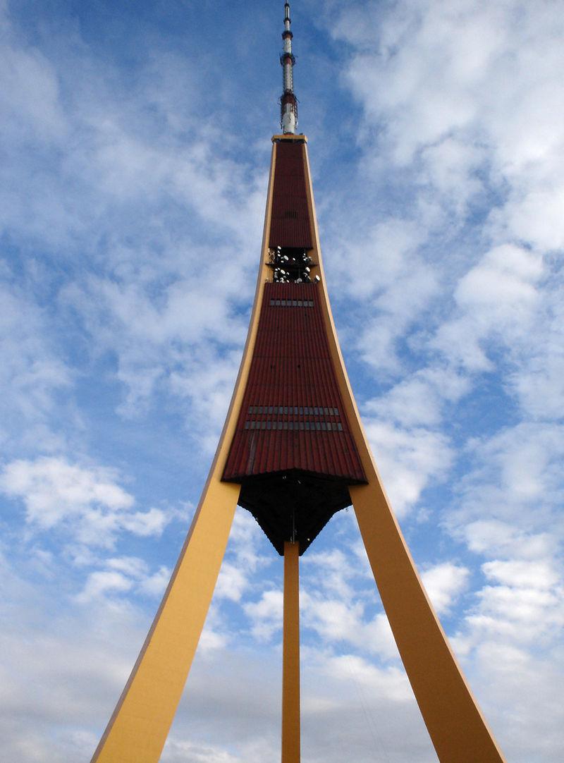 Rīgas televīzijas tornis ir... Autors: Buck112 100 interesanti fakti par Latviju