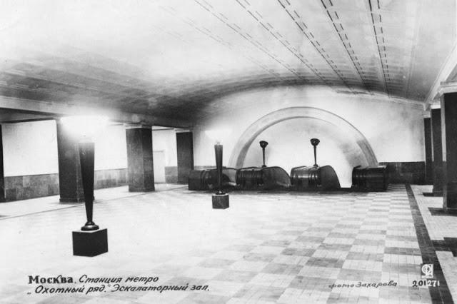 nbspquotOhotnij Rjadquot... Autors: Lestets 35 Maskavas metro fotogrāfijas no 1935. g.