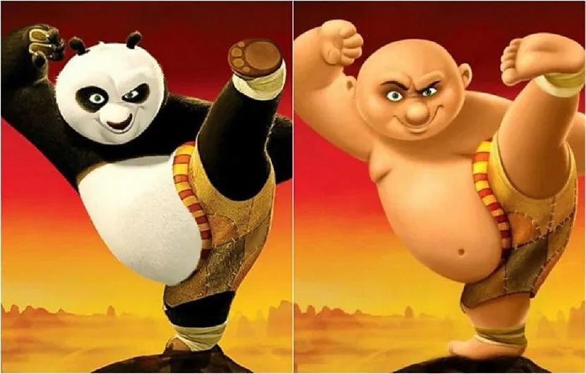 quotKung Fu Pandaquot Autors: Lestets Kā izskatītos slaveni multfilmu varoņi, ja tie būtu cilvēki?