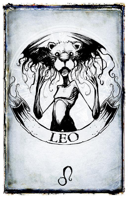 Lauvas ir labākie ballētāji Ja... Autors: Lestets Mākslinieks parāda horoskopa zīmju tumšāko pusi biedējošās ilustrācijās