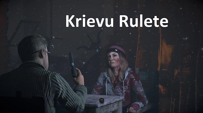 Uzspēlēsim - Until Dawn Part #8 Kriss spēlēs Krievu ruleti