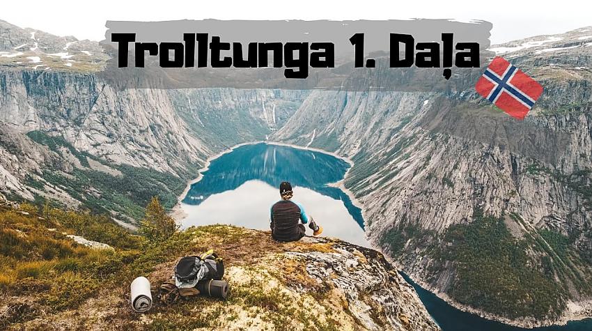 Norvēģija - Trolltunga, jeb Troļļu mēle.