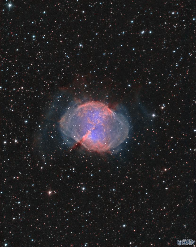 2018 gads Pirmā reize kad... Autors: peleks Hanteles miglājs, jeb Tauriņa miglājs, jeb Messier objekts ar numuru 27
