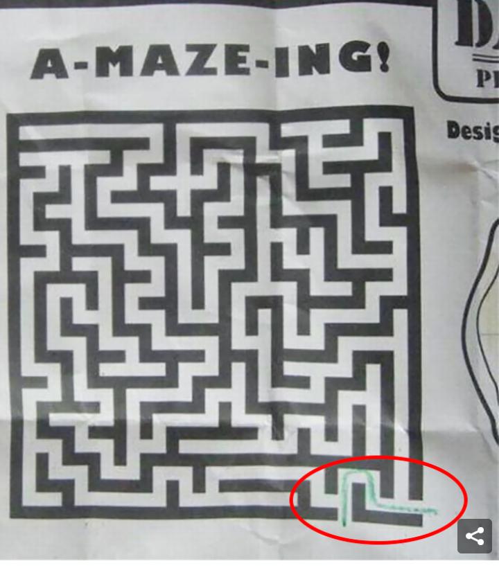 Ļoti sarežģīts labirints Autors: Mārīte  Dizaini kuri cieš neveiksmi.