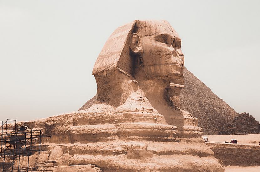 Ēģiptes Lielā SfinksaVarētu... Autors: matilde Seši pasaules arhitektūras šedevri un to noslēpumi, kas tevi pārsteigs