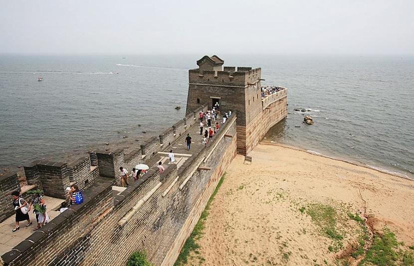 Tās ir Lielā Ķīnas mūra beigas Autors: Lestets 13 neparasti fakti par lietām, kas šķiet pavisam parastas