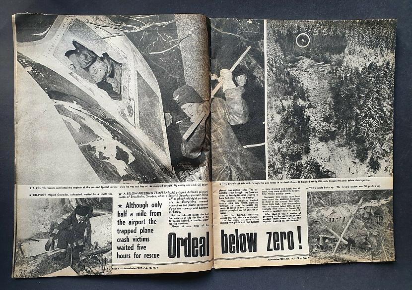 Spantax CV990 katastrofa... Autors: Testu vecis Komerciālo lidaparātu katastrofu bildes (1967.g - 1972.g)