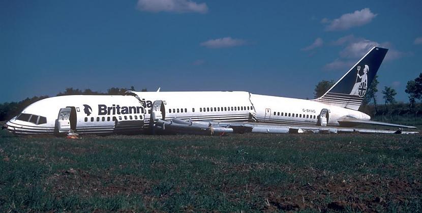 Britannia Airways reiss 226A... Autors: Testu vecis Komerciālo lidaparātu katastrofu bildes (Deviņdesmitie) 1994.-1999.g
