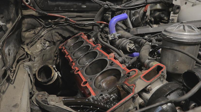 Inspektējot dzinēju izjauktā... Autors: MyPlace Kas notika ar 500hp turbo BMW e46 ?! VIDEO Autovlogs #12
