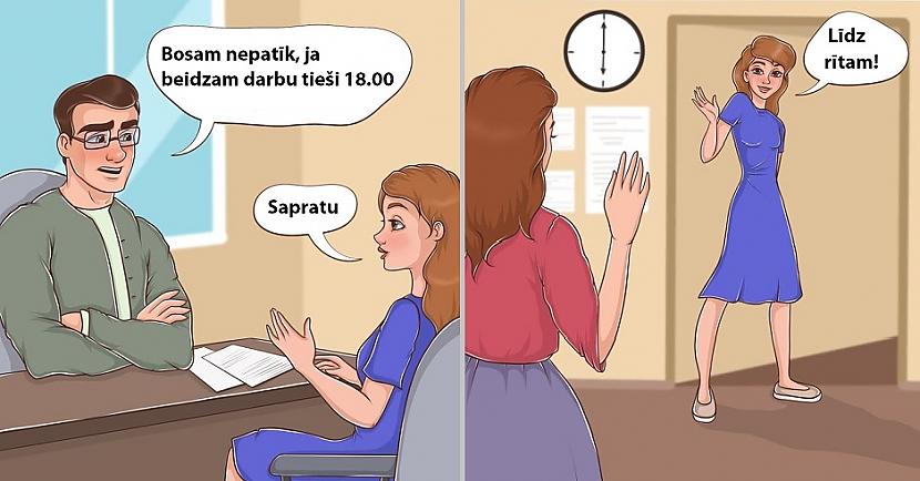 Palikt darbā pēc darba dienas... Autors: Lestets 10 nerakstīti uzvedības likumi darbā, kas jau ir novecojuši