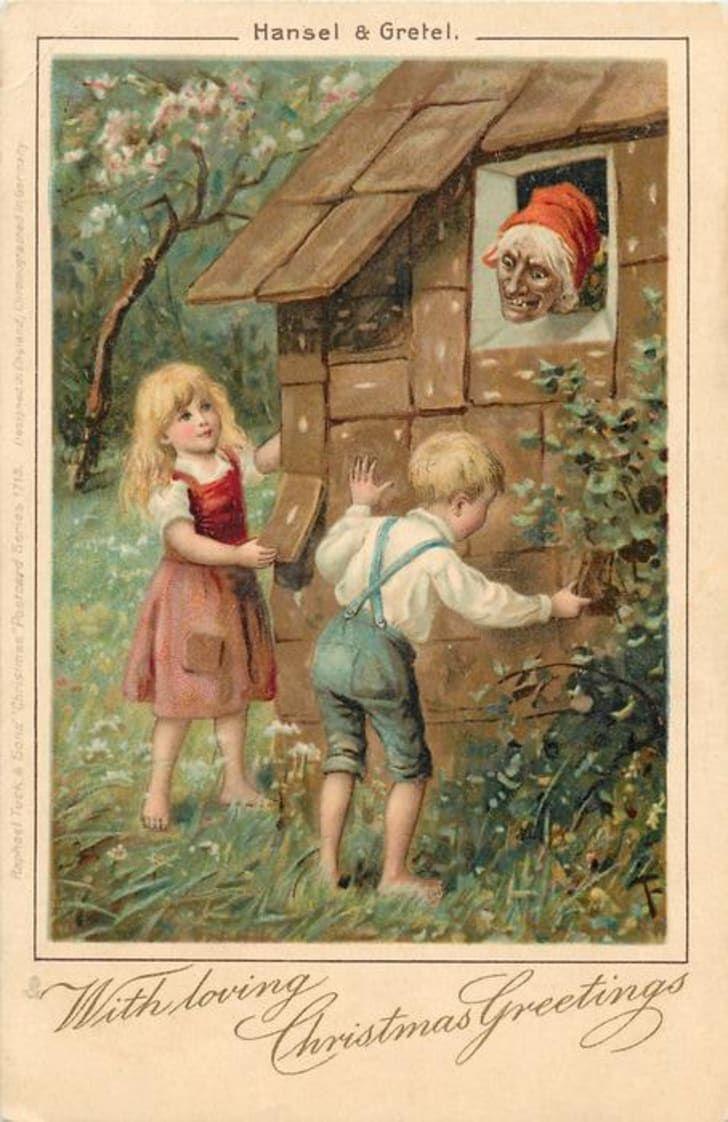  Autors: matilde Dīvainais un briesmīgas Ziemassvētku apsveikuma kartītes no 19. gadsimta