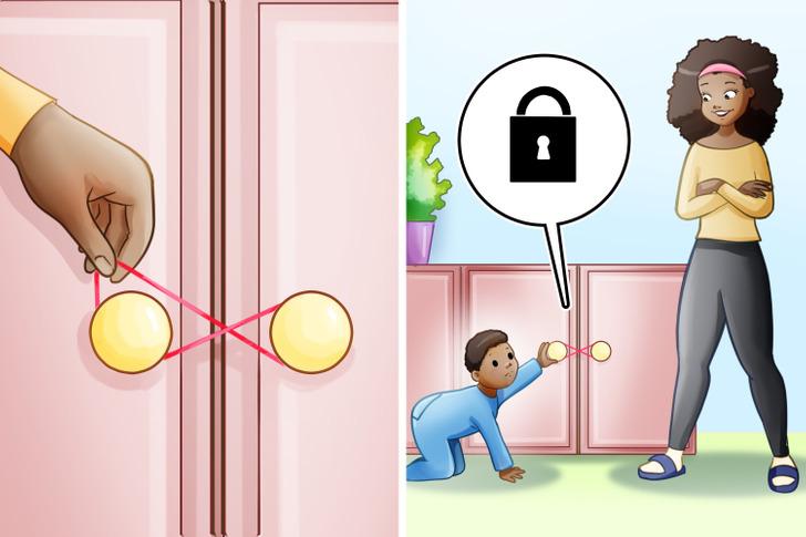 Nodroscaroniniet skapju durvis... Autors: Lestets 8 lietas, kas var nodrošināt bērna drošību
