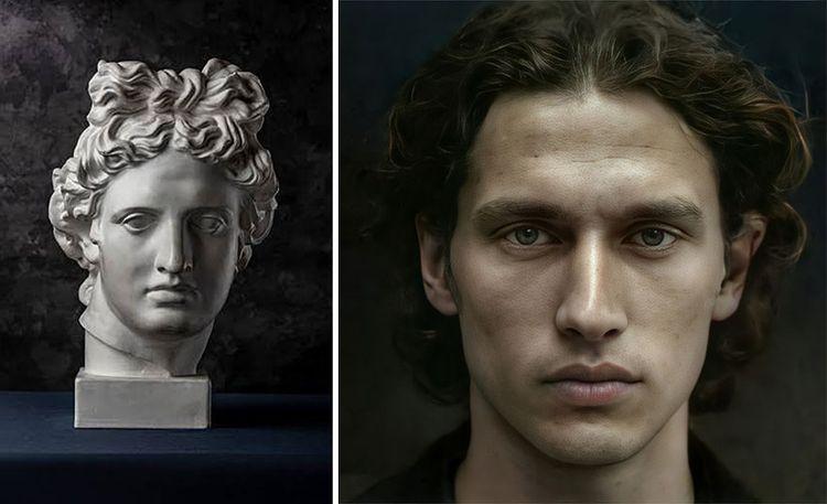 Apolons  gaismas dievs mākslas... Autors: Lestets Galerija: Kā vēsturiskas personības izskatītos mūsdienās?