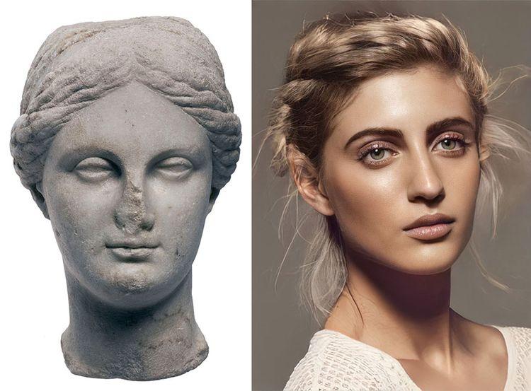 Afrodīte  grieķu skaistuma un... Autors: Lestets Galerija: Kā vēsturiskas personības izskatītos mūsdienās?