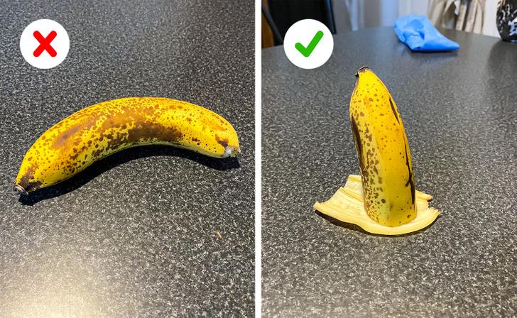 Ja banāns apēsts tikai līdz... Autors: The Diāna 18 laifhaki vieglākai ikdienai