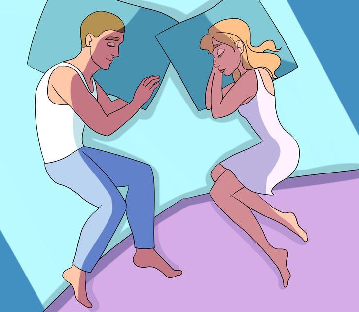Dialoga pozaScaronī poza ir... Autors: Lestets Ko tavi gulēšanas paradumi atklāj par tavām attiecībām?