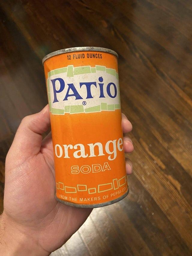 Bēniņos atrasta Patio Orange... Autors: Zibenzellis69 16 gadījumi, kad cilvēki atrada interesantas lietas no nesenās pagātnes