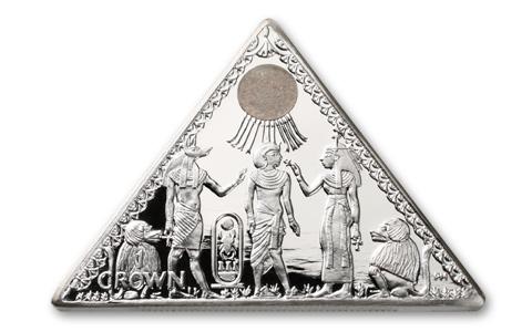 Pobjoy Mint sudraba piramīda... Autors: Zibenzellis69 16 monētas un banknotes,kuras pelnīti var uzskatīt par neparastāko naudu pasaulē