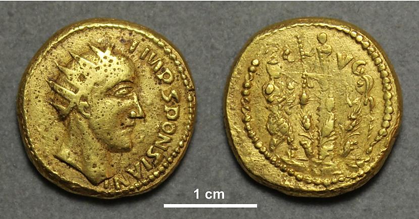 Universitātes koledžas Londonā... Autors: Lestets Zelta monēta pierāda, ka “viltus” Romas imperators bija īsts