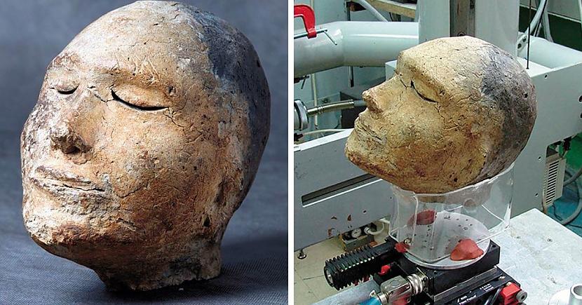 Māla tēlotā galva ko... Autors: Zibenzellis69 17 pārsteidzoši arheoloģiskie atradumi, kas ļaus tev uzzināt ko interesantu