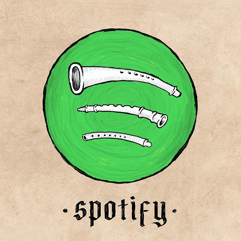 Spotify Autors: Zibenzellis69 Kā izskatītos slaveni uzņēmumu logotipi, ja tos gleznotu viduslaiku mākslinieki