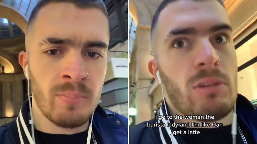 Jauns vīrietis vārdā Keins... Autors: matilde VIDEO ⟩ Čalis kārtīgi aplaužas Itālijā, kad pasūtītā «latte» nav tas, ko gribēja