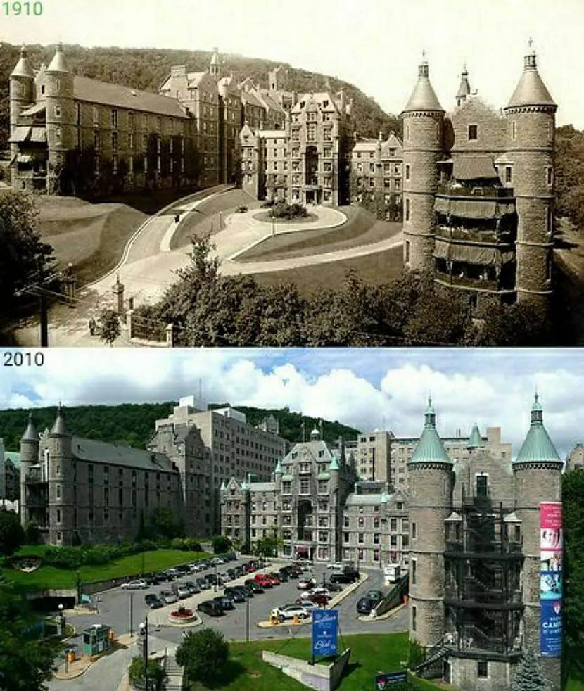 Monreālas karaliskā slimnīca... Autors: Lestets Foto: Kā laika gaitā ir mainījušās dažādas pilsētas?