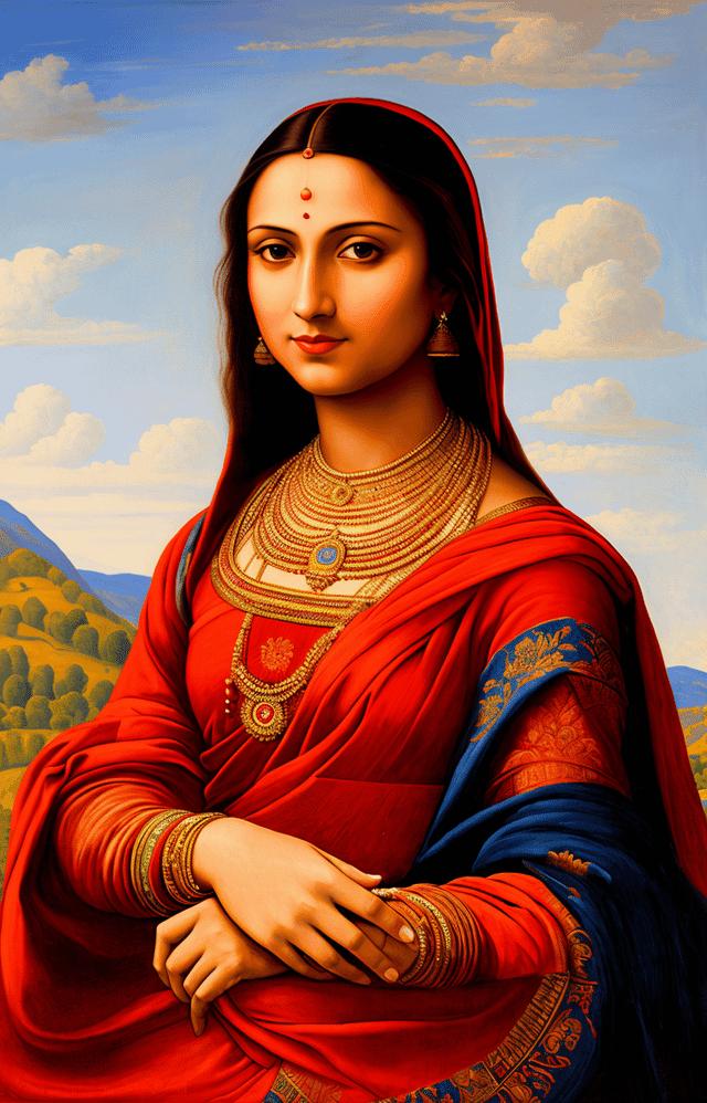 Indija Autors: Zibenzellis69 Mona Liza, ja tā būtu gleznota nevis Itālijā, bet citās valstīs. (Neuromaster)
