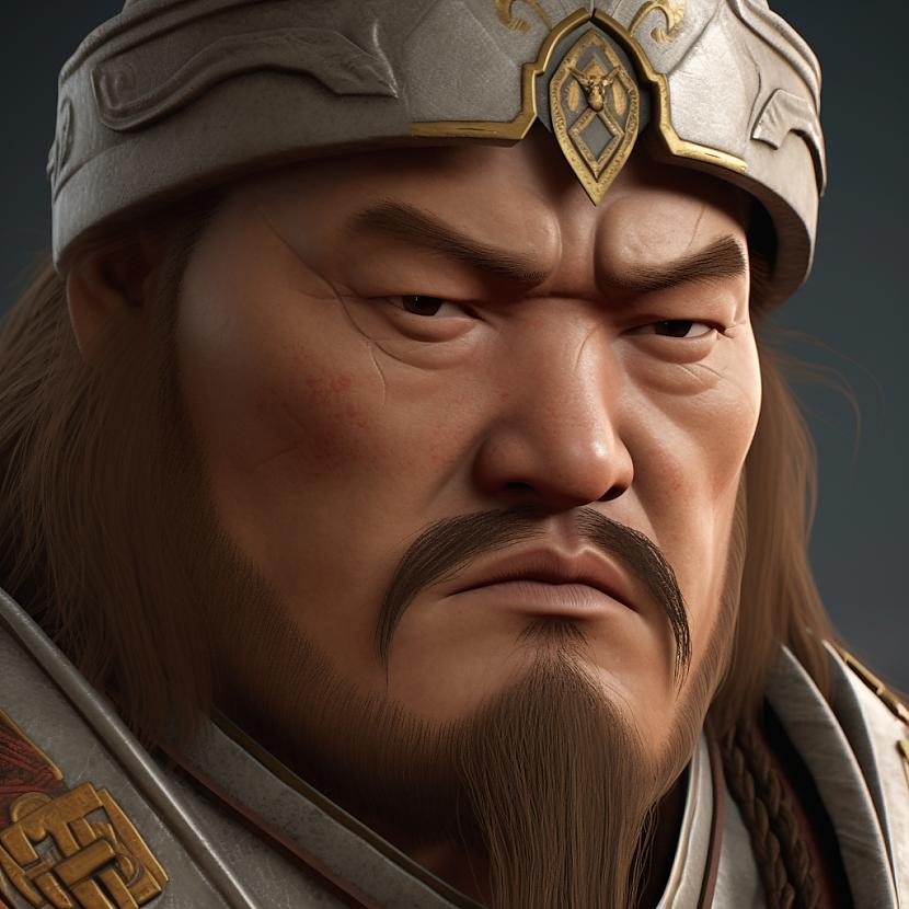 2 ČingishansGenghis Khan... Autors: BunBun Ģenerāļu TOP 10