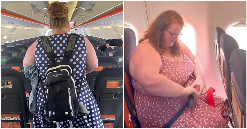 Kirsti Līna Kirsty Leanne ir... Autors: Lestets VIDEO ⟩ Liela izmēra ceļotāja dalās ar padomu, kā dabūt divas vietas lidmašīnā