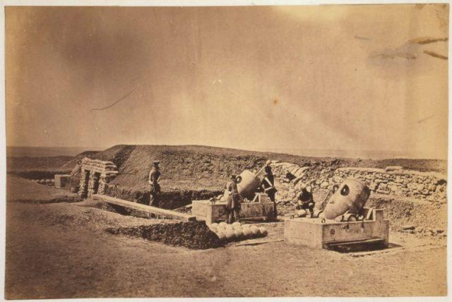 Lielgabali Gērnsijas salā 1855 Autors: Lestets Retas 1850-to gadu fotogrāfijas