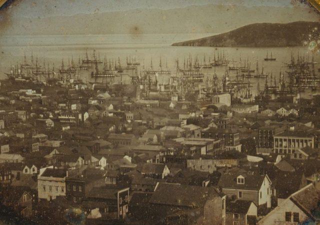 Sanfrancisko osta 1850 Autors: Lestets Retas 1850-to gadu fotogrāfijas