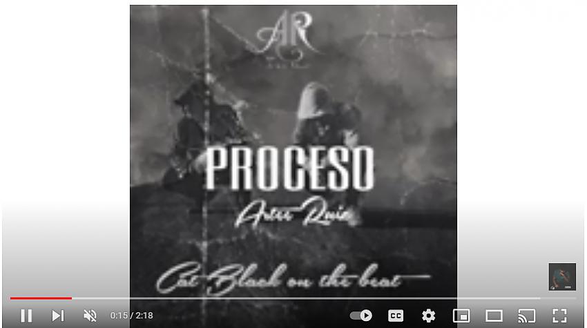 Artee Ruiz izlaiž dziesmu ''Proceso'' kopā ar Cat-Black On the Beat