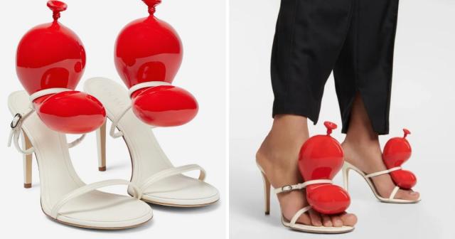 Loewe balonu sandales Autors: Zibenzellis69 Vairāk nekā ducis gadījumu, kad apavu dizaineru iztēle ''izkļuva no kontroles''