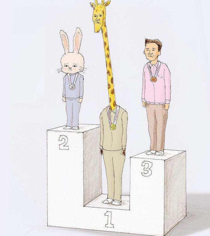  Autors: matilde 25 problēmas, ar kurām saskartos žirafes, ja viņas dzīvotu kā cilvēki