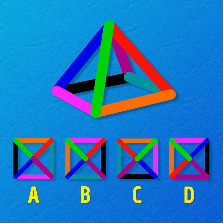 Kā scaronī piramīda izskatās... Autors: matilde Smadzeņmežģi: Vai tu vari «atkost» 9 uzdevumus?