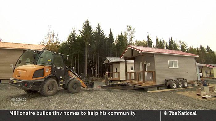 Papildus 99 mājām projekta... Autors: Zibenzellis69 Kanādas miljonārs uzcēla 99 kompaktas mājas bezpajumtniekiem