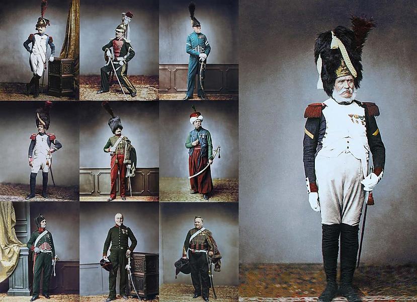 Napoleona armijas veterāni... Autors: Lestets 26 vēsturiskas fotogrāfijas, kuras neieraudzīsi mācību grāmatās