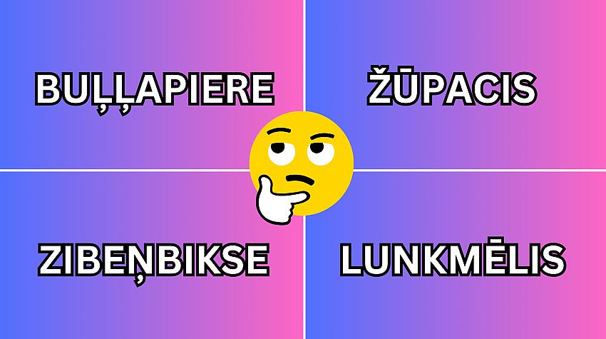 Tests: Vai tu zini, ko latviešu valodā nozīmē šie 10 lamuvārdi?