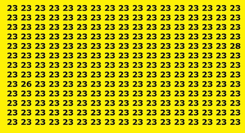 Starp skaitļiem 23 ir vēl divi... Autors: Zibenzellis69 8 vienkāršas mīklas, kas var novest tevi strupceļā. Vai tu vari  tikt galā?
