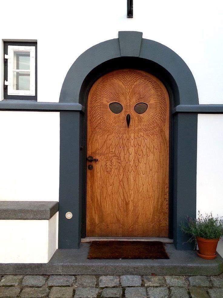 Pūces durvis Kopenhāgenā... Autors: Zibenzellis69 17 durvju dizaini, kas tevi varētu pārsteigt un varbūt pat samulsināt