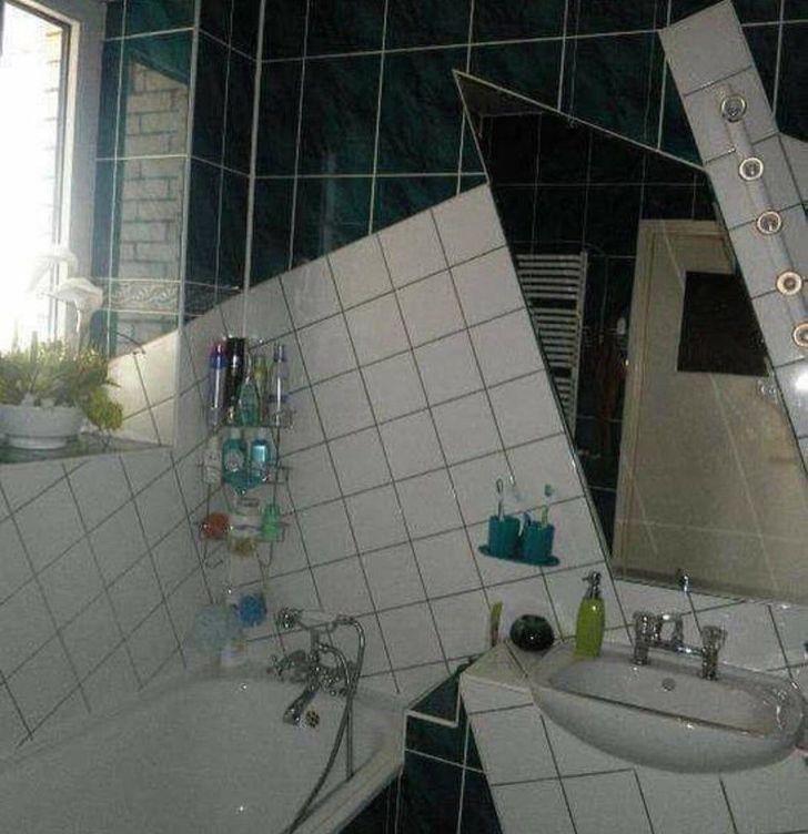 Runā ka scaronis vannas... Autors: matilde Vannas istabas, kuru dizains liek domāt: «Kas, pie velna, tas ir?»