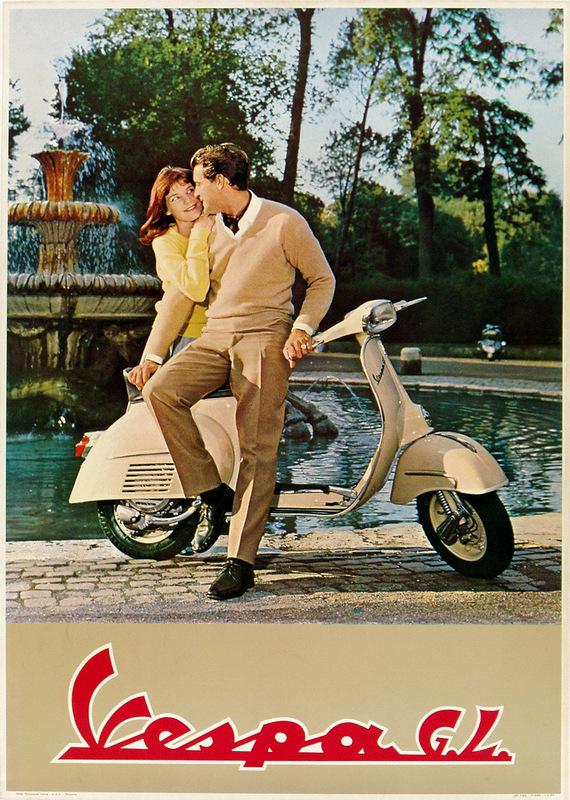  Autors: Zibenzellis69 Vespa: vecākās reklāmas un slavenību šarms uz šiem klasiskajiem motorolleriem